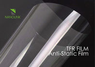 Anti Static PET Film For Heat Transfer Print / Silicone Coated Low Surface Resistivity